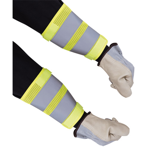 164A Manchette pour la circulation jaune haute visibilit&eacute; de 8" Les Fournitures Industrielles Méga