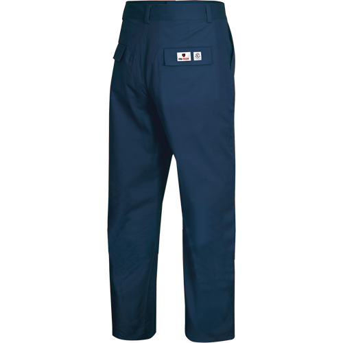 7761 Pantalons de s&eacute;curit&eacute; r&eacute;sistants aux arcs &eacute;lectriques 88/12 FR-Tech, 30, x 30, Bleu marin, 10 cal/cm² Les Fournitures Industrielles Méga