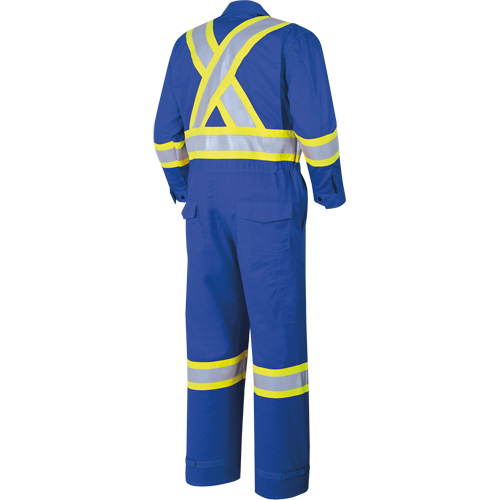 7704T Combinaison anti-arc &eacute;lectrique FR-Tech, Taille 40 (grand taille), Bleu royal, 10 cal/cm² Les Fournitures Industrielles Méga