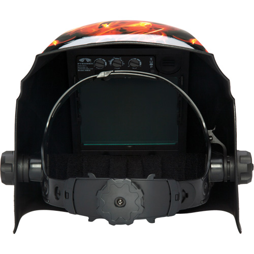 Casque de soudeur autonoircissant Leadhead, 3,8" lo x 3,4" la Champ de vision, Teinte 9 - 13 Les Fournitures Industrielles Méga