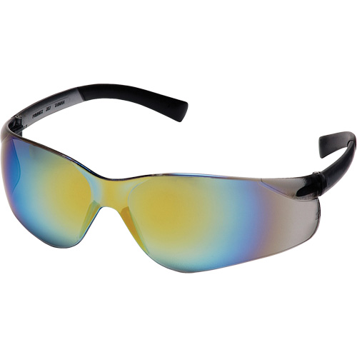 Lunettes de s&eacute;curit&eacute; Ztek, Lentille Miroir/Or, ANSI Z87+/R&eacute;pond ou surpasse la norme CSA Z94.3 Les Fournitures Industrielles Méga