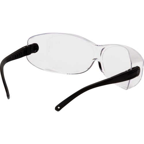 OTS&reg; XL Safety Glasses, Clear Lens, Anti-Scratch, ANSI Z87+/Meets/Exceeds CSA Z94.3 Les Fournitures Industrielles Méga