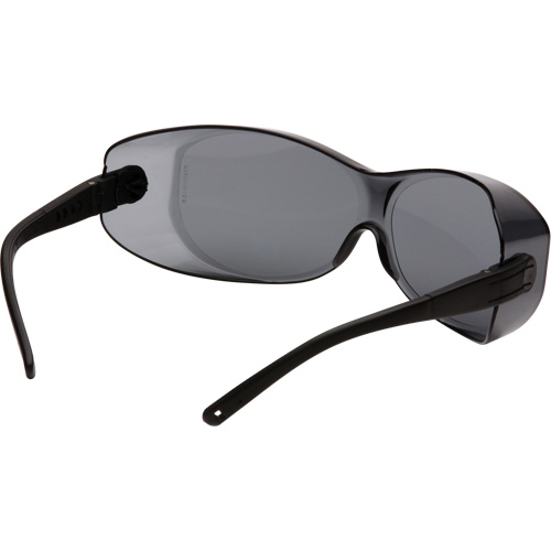 OTS&reg; XL Safety Glasses, Grey Lens, Anti-Scratch, ANSI Z87+/Meets/Exceeds CSA Z94.3 Les Fournitures Industrielles Méga