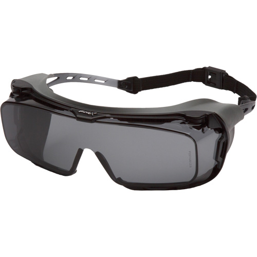 Cappture Safety Glasses, Grey Lens, Anti-Fog, ANSI Z87+/Meets/Exceeds CSA Z94.3 Les Fournitures Industrielles Méga