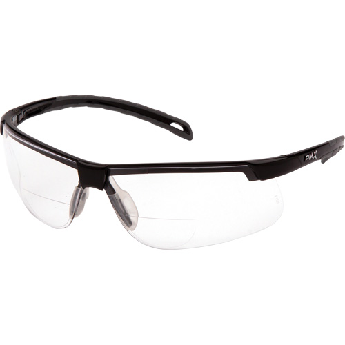 Lunettes de s&eacute;curit&eacute; avec verres de lecture Ever-Lite, Lentille Transparent/1,5, Antibu&eacute;e, ANSI Z87+/R&eacute;pond ou surpasse la norme CSA Z94.3 Les Fournitures Industrielles Méga