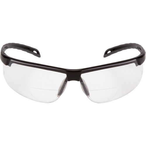 Lunettes de s&eacute;curit&eacute; avec verres de lecture Ever-Lite, Lentille Transparent/1,5, Antibu&eacute;e, ANSI Z87+/R&eacute;pond ou surpasse la norme CSA Z94.3 Les Fournitures Industrielles Méga