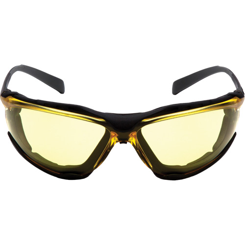 Lunettes de s&eacute;curit&eacute; Proximity, Lentille Ambr&eacute;e, Antibu&eacute;e, ANSI Z87+/R&eacute;pond ou surpasse la norme CSA Z94.3 Les Fournitures Industrielles Méga