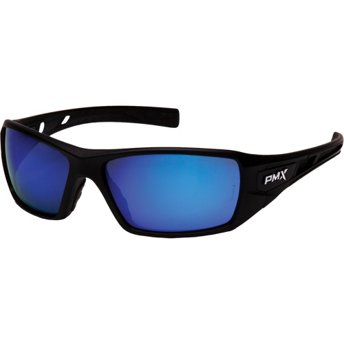 Lunettes de s&eacute;curit&eacute; Velar, Lentille Miroir bleu, ANSI Z87+/R&eacute;pond ou surpasse la norme CSA Z94.3 Les Fournitures Industrielles Méga