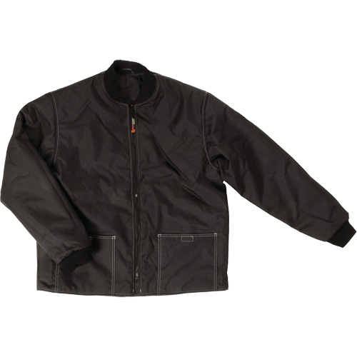 Manteau de s&eacute;curit&eacute; 4-en-1 en tissu ind&eacute;chirable, Polyester, Noir, Petit Les Fournitures Industrielles Méga
