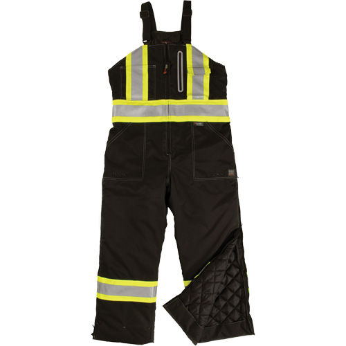 Salopette de s&eacute;curit&eacute; isolante en tissu ind&eacute;chirable, Polyester, T-petit, Noir Les Fournitures Industrielles Méga