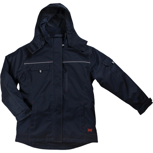 Parka 3-en-1 en oxford imperm&eacute;able, Femmes, 3T-Grand, Bleu marin Les Fournitures Industrielles Méga