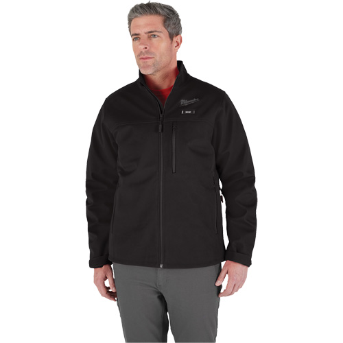 Manteau chauffante M12 ToughShell avec pile, Hommes, Petit, Noir Les Fournitures Industrielles Méga