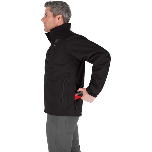 Manteau chauffante M12 ToughShell avec pile, Hommes, Petit, Noir Les Fournitures Industrielles Méga