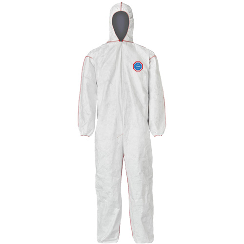 SFR Coveralls with Hood, Medium, White, Tyvek&reg; 400 Les Fournitures Industrielles Méga