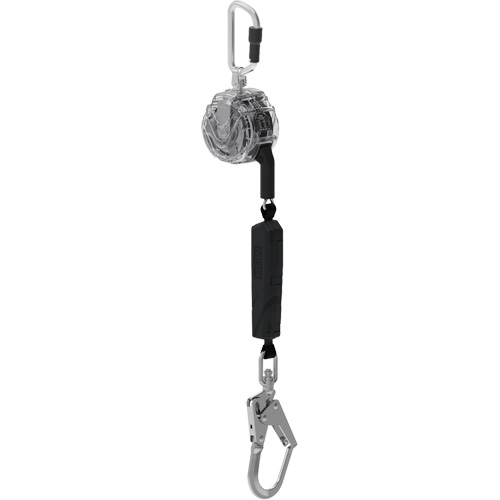 C&acirc;ble de limiteur de chute personnel 36CLS V-TEC, 10', Acier galvanis&eacute;, Pivotant Les Fournitures Industrielles Méga