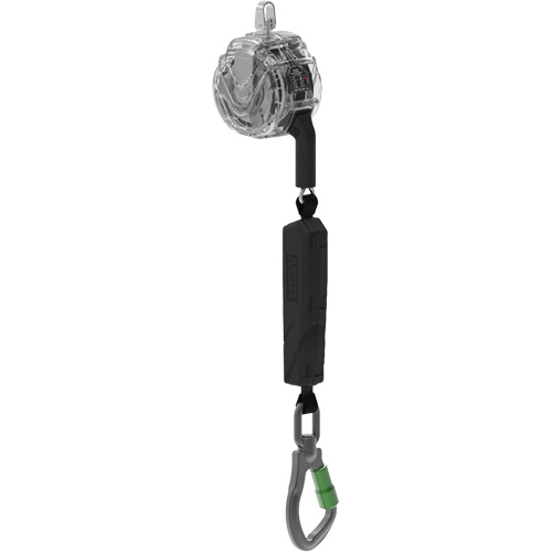 C&acirc;ble de limiteur de chute personnel ALTAKS V-TEC, 10', Acier galvanis&eacute;, Pivotant Les Fournitures Industrielles Méga