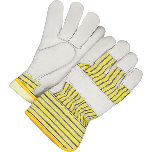 Gants d'ajusteur doubl&eacute;s avec poignet de s&eacute;curit&eacute;, 3T-Grand, Paume en Cuir fleur de vache, Doublure en Thinsulate Les Fournitures Industrielles Méga