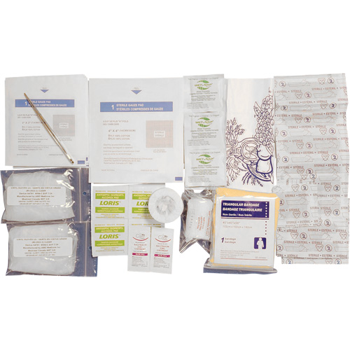 Shield First Aid Kit Refill, Meets CSA Z1220-17 Type 1 Personal, Personal (1 Worker) Les Fournitures Industrielles Méga