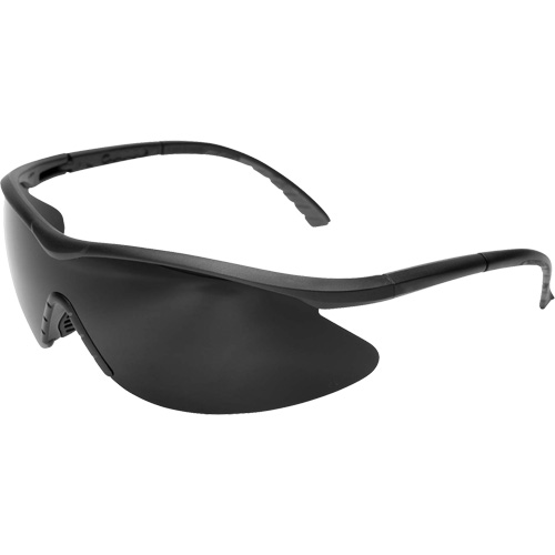 Lunettes de s&eacute;curit&eacute; Banraj, Lentille Fum&eacute;e, Anti-&eacute;gratignures, ANSI Z87+/MCEPS GL-PD 10-12/R&eacute;pond ou surpasse la norme CSA Z94.3 Les Fournitures Industrielles Méga