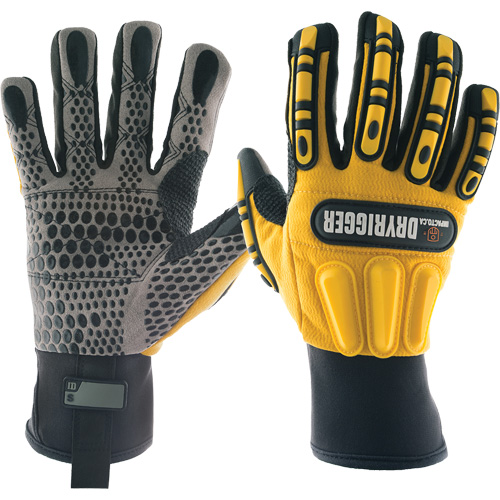 The Original Dryrigger Gloves, 7/Small, Suede Palm, Slip-On Cuff Les Fournitures Industrielles Méga