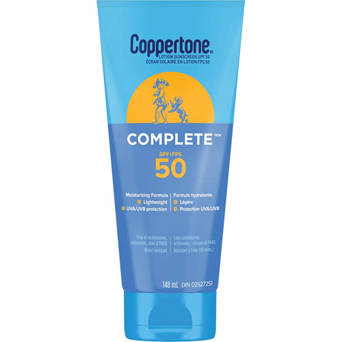 Protection solaire compl&egrave;te Coppertone, FPS 50, Lotion Les Fournitures Industrielles Méga