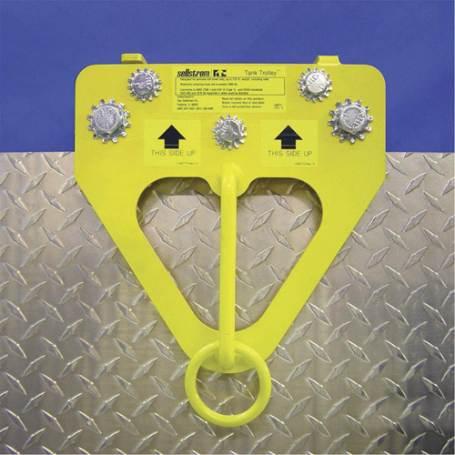1" to 1-7/8" Wide Flange Tank Trolley, Temporary Use Les Fournitures Industrielles Méga