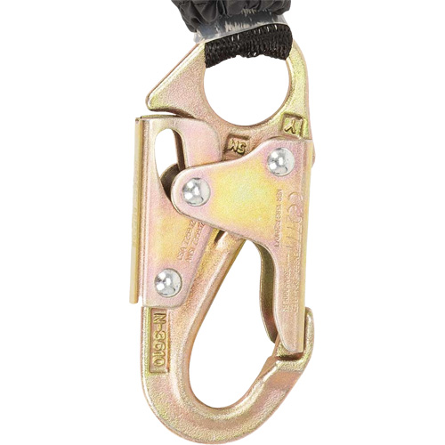 SRL-70502-6LE Cordage de s&eacute;curit&eacute; autor&eacute;tractable avec paquet, 6', Dyneema, Pivotant Les Fournitures Industrielles Méga