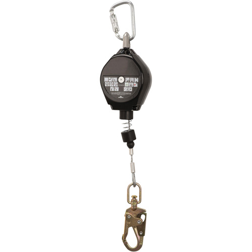 SRL-73302-20LE Self-Retracting Lifeline, 20', Galvanized Steel, Swivel Les Fournitures Industrielles Méga