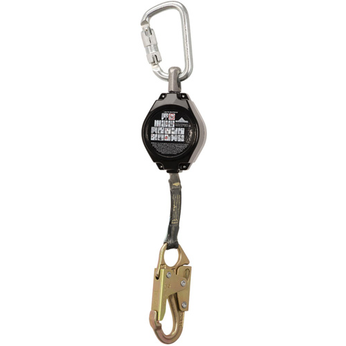 SRL-76105-6AR Cordage de s&eacute;curit&eacute; autor&eacute;tractable r&eacute;sistant &agrave; l'arc &eacute;lectrique, 6', Dyneema, Pivotant Les Fournitures Industrielles Méga
