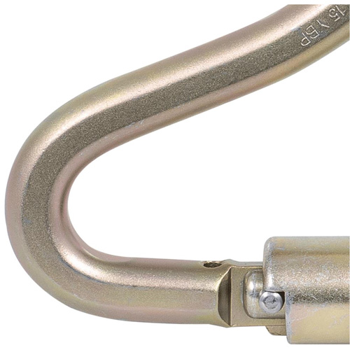 CP-04011-1 Mousqueton zingu&eacute; avec ouverte de portique de 2", Acier Les Fournitures Industrielles Méga