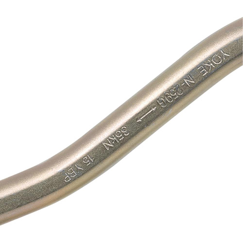 CP-04011-1 Mousqueton zingu&eacute; avec ouverte de portique de 2", Acier Les Fournitures Industrielles Méga
