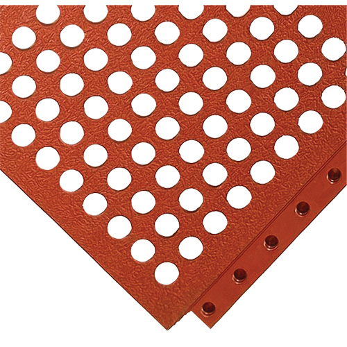 Tuiles ouvertes &agrave; imbrication en caoutchouc pour planchers 24/Seven Locksafe Grade A Les Fournitures Industrielles Méga