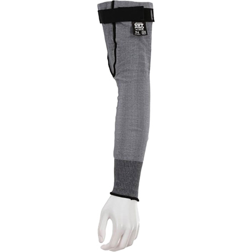 CutPro&reg; Cut-Resistant Sleeve, HyperMax&reg;, 18", ASTM ANSI Level A6, Grey Les Fournitures Industrielles Méga