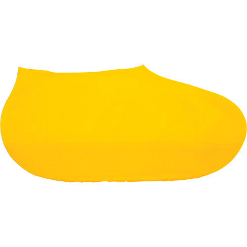 Boot Saver&reg; Disposable Shoe Cover, Medium, Rubber Latex, Yellow Les Fournitures Industrielles Méga