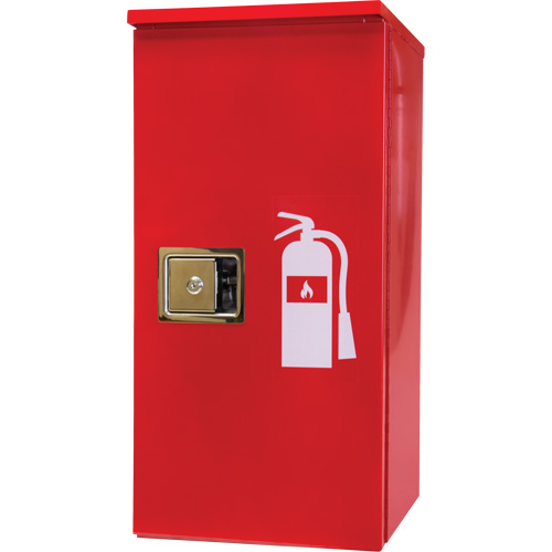 Heavy-Duty Outdoor Fire Extinguisher Cabinet, 14" W x 28" H x 10" D Les Fournitures Industrielles Méga