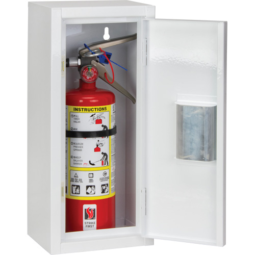 Indoor Fire Extinguisher Cabinet, 8" W x 18" H x 6" D Les Fournitures Industrielles Méga