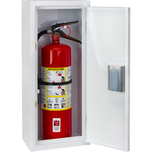 Indoor Fire Extinguisher Cabinet, 10" W x 24" H x 7" D Les Fournitures Industrielles Méga