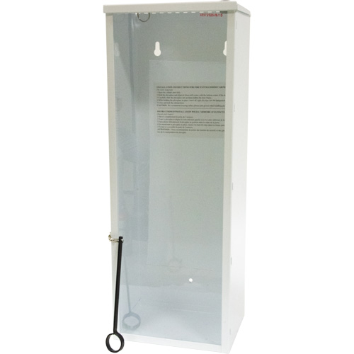 Armoire d'usage l&eacute;ger pour extincteur, 8" la x 22" h x 6" p Les Fournitures Industrielles Méga