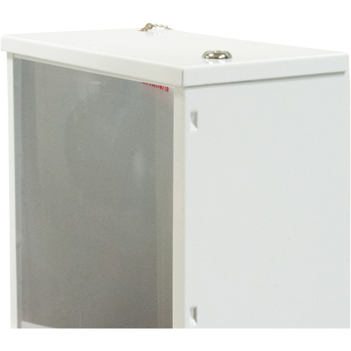 Armoire d'usage l&eacute;ger pour extincteur, 10" la x 24" h x 6" p Les Fournitures Industrielles Méga