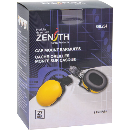Cache-oreilles passifs, Fixation pour casque, 27 NRR dB Les Fournitures Industrielles Méga