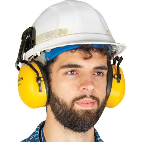 Cache-oreilles passifs, Fixation pour casque, 27 NRR dB Les Fournitures Industrielles Méga