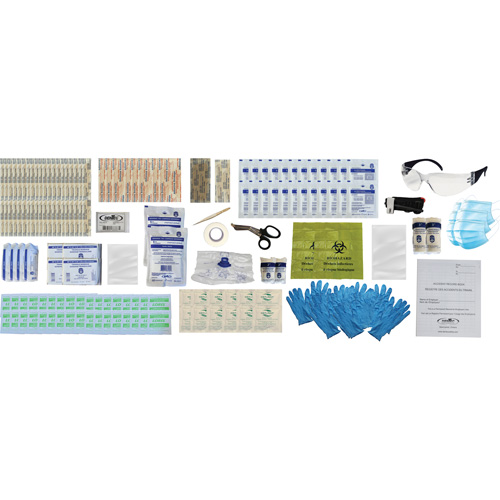 Shield First Aid Kit, British Columbia/Meets CSA Z1220-17 Type 2 Low-Risk Environment, Medium (26-50 Workers) Les Fournitures Industrielles Méga