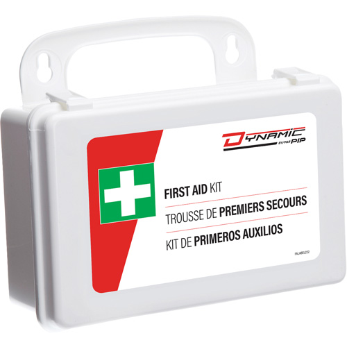 Trousse de premiers soins Dynamic, R&eacute;pond ou surpasse la norme CSA Z1220-24 type 1 individuelle, Personnel (1 travailleur) Les Fournitures Industrielles Méga