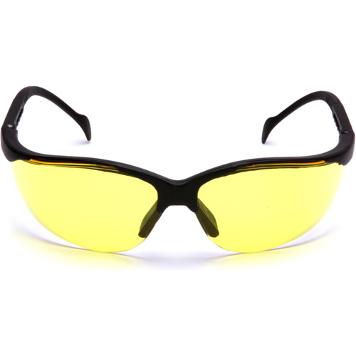 Lunettes de s&eacute;curit&eacute; &agrave; demi-monture Venture II, Lentille Ambr&eacute;e, ANSI Z87+/MCEPS GL-PD 10-12/R&eacute;pond ou surpasse la norme CSA Z94.3 Les Fournitures Industrielles Méga