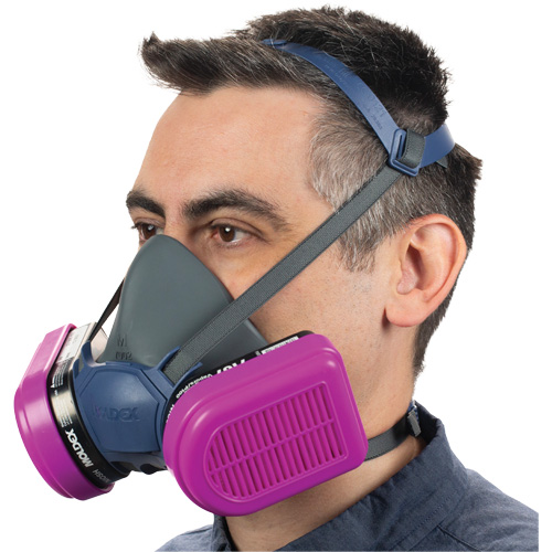 Semi-Rectangular Combo Filter for Respirators, Organic Vapour/P100 Les Fournitures Industrielles Méga
