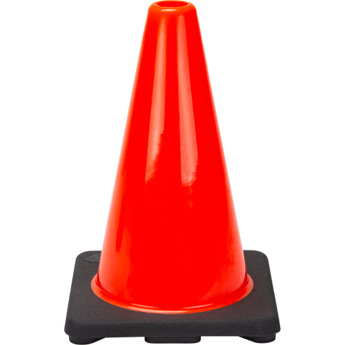 Premium Traffic Cone, 12", Orange Les Fournitures Industrielles Méga