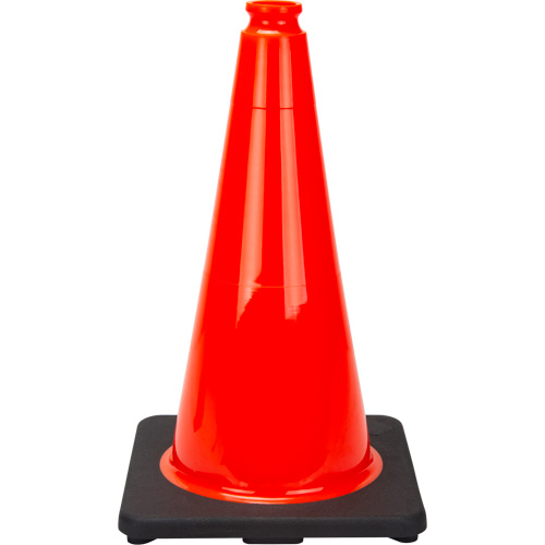 Premium Traffic Cone, 18", Orange Les Fournitures Industrielles Méga