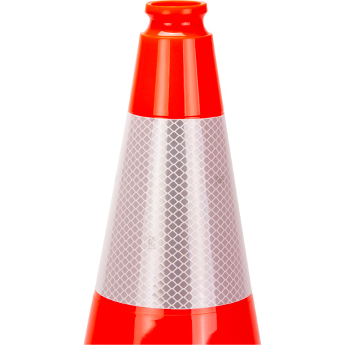 Premium Traffic Cone, 18", Orange, 6" Reflective Collar(s) Les Fournitures Industrielles Méga