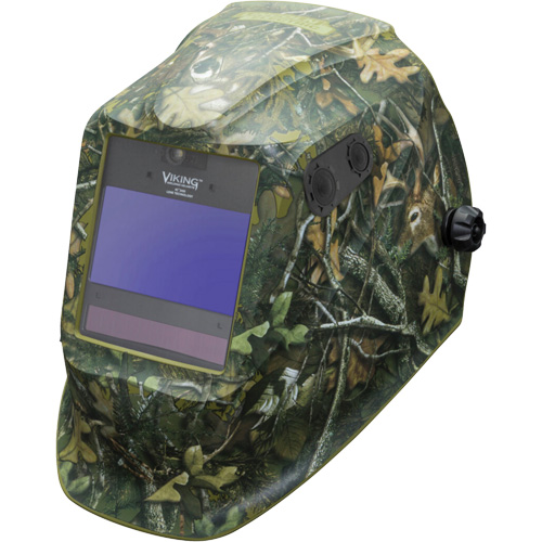 Masque de soudage VIKING 2450 s&eacute;rie ADV White Tail Camo, 3,82" lo x 2,44" la Champ de vision, Teinte 5 - 13 Les Fournitures Industrielles Méga