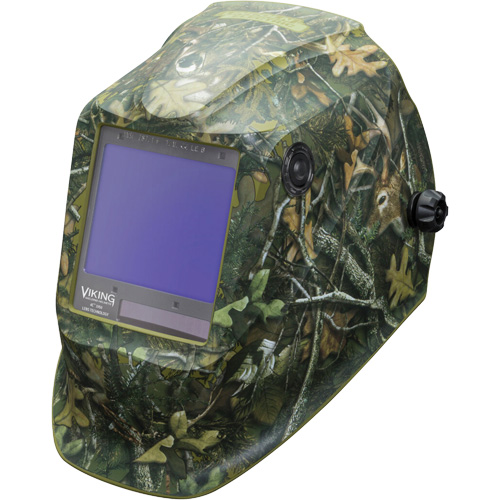 Masque de soudage VIKING 3350 White Tail Camo, 3,74" lo x 3,34" la Champ de vision, Teinte 5 - 13 Les Fournitures Industrielles Méga